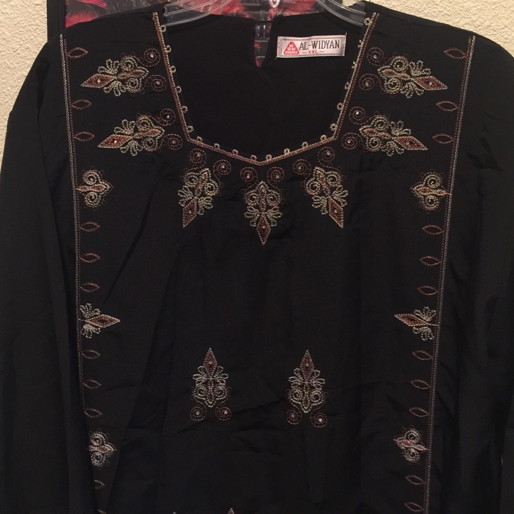 Eid dress robe thobe kaftan for tall women fits size XL 14 16 18 abaya islamic